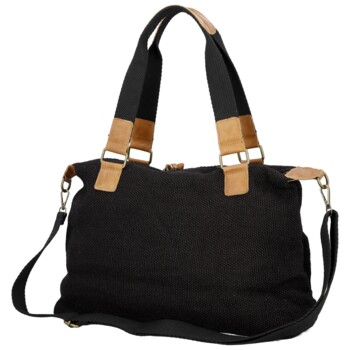 Dámská kabelka přes rameno černá - Paolo bags Disma