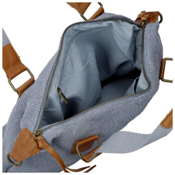 Dámská kabelka přes rameno džínově modrá - Paolo bags Disma