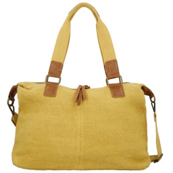 Dámská kabelka přes rameno žlutá - Paolo bags Disma