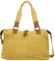 Dámská kabelka přes rameno žlutá - Paolo bags Disma