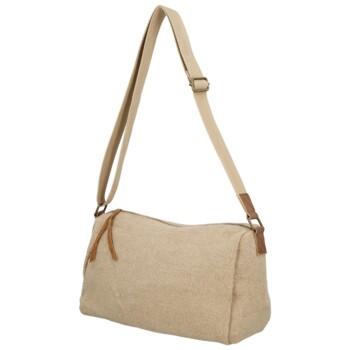 Dámská crossbody kabelka camel - Paolo bags Lajana