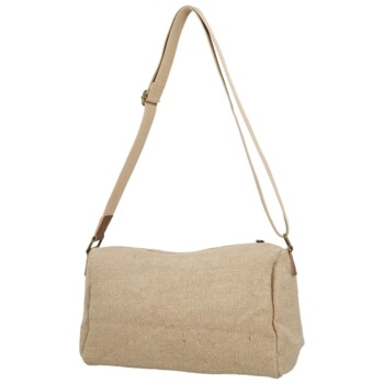Dámská crossbody kabelka camel - Paolo bags Lajana