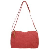 Dámská crossbody kabelka červená - Paolo bags Lajana
