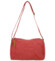 Dámská crossbody kabelka červená - Paolo bags Lajana