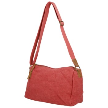 Dámská crossbody kabelka červená - Paolo bags Lajana