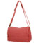 Dámská crossbody kabelka červená - Paolo bags Lajana