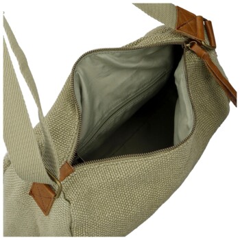 Dámská crossbody kabelka světle zelená - Paolo bags Lajana