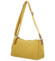 Dámská crossbody kabelka žlutá - Paolo bags Lajana