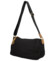 Dámská crossbody kabelka černá - Paolo bags Lajana