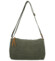 Dámská crossbody kabelka tmavě zelená - Paolo bags Lajana