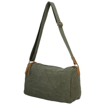 Dámská crossbody kabelka tmavě zelená - Paolo bags Lajana