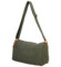 Dámská crossbody kabelka tmavě zelená - Paolo bags Lajana