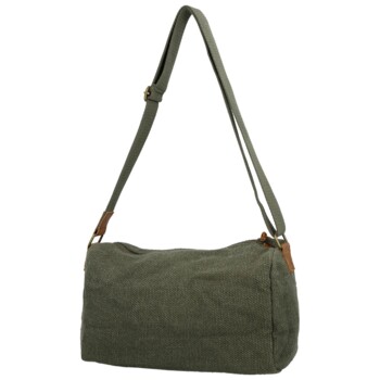 Dámská crossbody kabelka tmavě zelená - Paolo bags Lajana