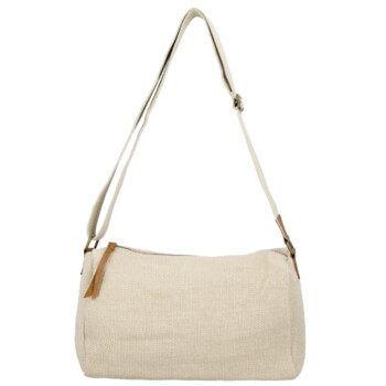 Dámská crossbody kabelka krémová - Paolo bags Lajana