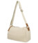Dámská crossbody kabelka krémová - Paolo bags Lajana