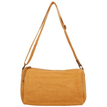 Dámská crossbody kabelka oranžová - Paolo bags Lajana