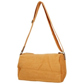 Dámská crossbody kabelka oranžová - Paolo bags Lajana