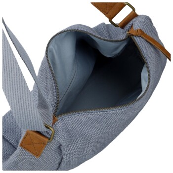 Dámská crossbody kabelka džínově modrá - Paolo bags Lajana