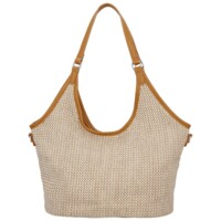 Dámská kabelka na rameno světle hnědá - Paolo bags River