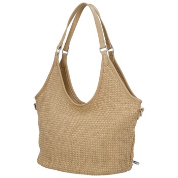 Dámská kabelka na rameno khaki - Paolo bags River