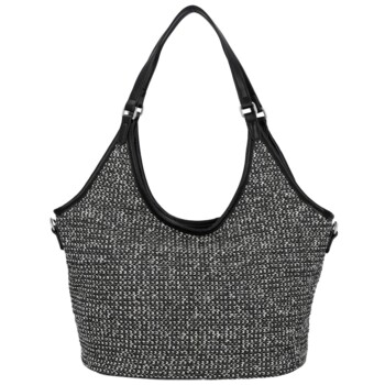 Dámská kabelka na rameno černá - Paolo bags River