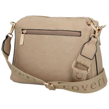Dámská crossbody kabelka béžová - Coveri Vangeli