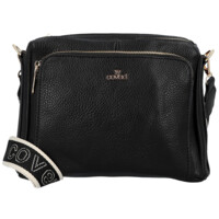 Dámská crossbody kabelka černá - Coveri Vangeli