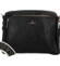 Dámská crossbody kabelka černá - Coveri Vangeli
