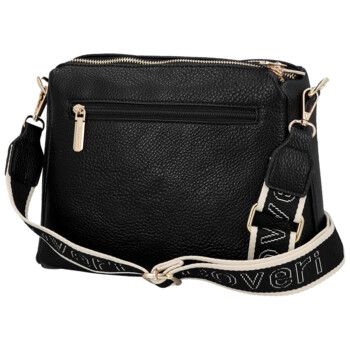 Dámská crossbody kabelka černá - Coveri Vangeli