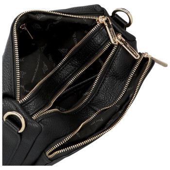 Dámská crossbody kabelka černá - Coveri Vangeli