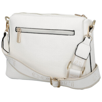 Dámská crossbody kabelka bílá - Coveri Vangeli