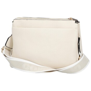Dámská crossbody kabelka krémová - Coveri Kloe