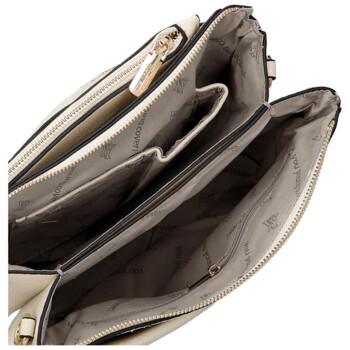 Dámská crossbody kabelka krémová - Coveri Kloe