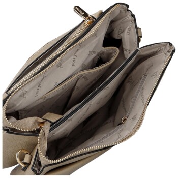 Dámská crossbody kabelka béžová - Coveri Kloe