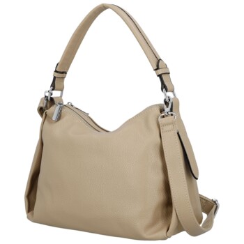 Dámská kabelka na rameno béžová - Coveri Klaudia