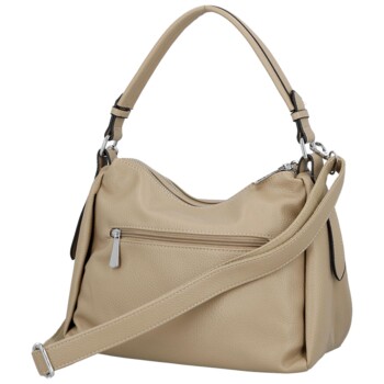 Dámská kabelka na rameno béžová - Coveri Klaudia
