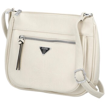 Dámská crossbody kabelka krémová - Firenze Ilma