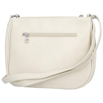 Dámská crossbody kabelka krémová - Firenze Ilma