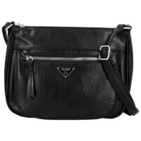 Dámská crossbody kabelka černá - Firenze Ilma