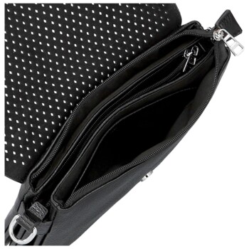Dámská crossbody kabelka černá - Firenze Julija