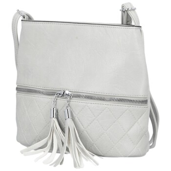 Dámská crossbody kabelka šedá - Firenze Emila