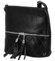 Dámská crossbody kabelka černá - Firenze Emila
