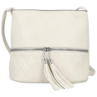 Dámská crossbody kabelka krémová - Firenze Emila