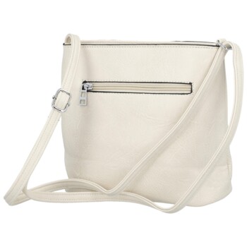 Dámská crossbody kabelka krémová - Firenze Emila