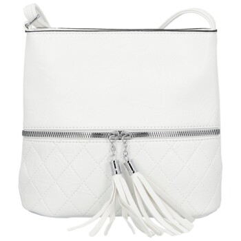 Dámská crossbody kabelka bílá - Firenze Emila