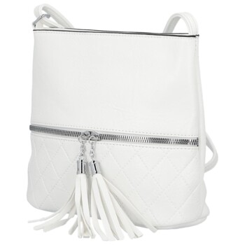 Dámská crossbody kabelka bílá - Firenze Emila