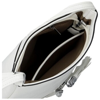 Dámská crossbody kabelka bílá - Firenze Emila