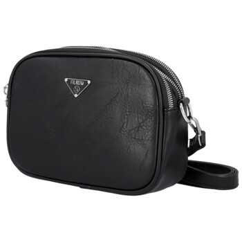 Dámská crossbody kabelka černá - Firenze Kitty