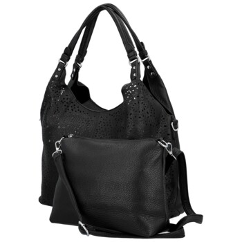 Dámský set kabelek černý - Firenze Heidi