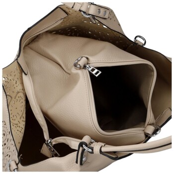 Dámský set kabelek béžový - Firenze Heidi